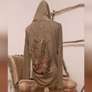 Custom Blinged-out Lightweight Billabong Hoodie